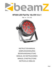 Beamz 151.316 Instruction Manual