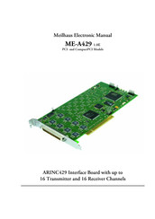 Meilhaus Electronic ME-A429 Manual