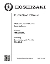 Hoshizaki Serenity SRK-20J Instruction Manual