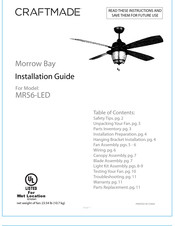 Craftmade MR56-LED Installation Manual