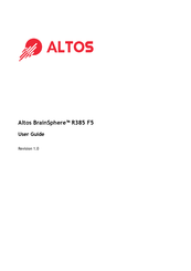 Altos BrainSphere R385 F5 User Manual