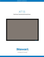 Stewart Filmscreen AT 1.5 Owner's Manual