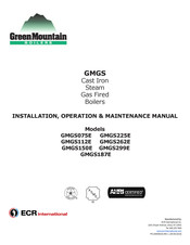 Green Mountain GMGS299E Installation, Operation & Maintenance Manual