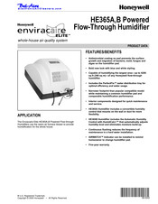 Honeywell Enviracaire Elite HE365A Manual