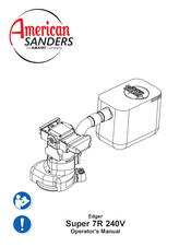 Amano American Sanders Super 7R 240V Operator's Manual