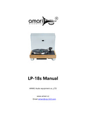 Amari Acoustics LP-18s Manual