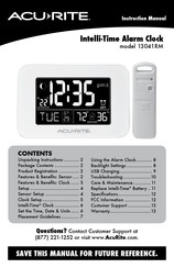 AcuRite Intelli-Time 13041RM Instruction Manual