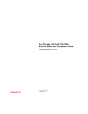 Oracle EE200 External Safety And Compliance Manual