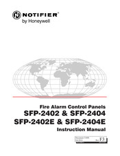 Honeywell Notifier SFP-2402 Instruction Manual
