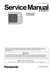 Panasonic PAPAMY1604017CE Service Manual