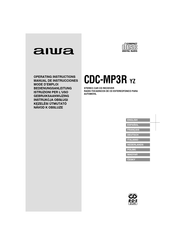 Aiwa CDC-MP3R Operating Instructions Manual