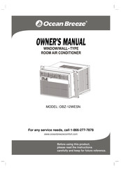 Ocean Breeze OBZ-12WESN Owner's Manual