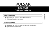 Pulsar V653 Manual