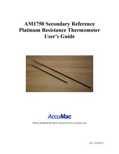 AccuMac AM1750 User Manual