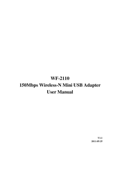 LevelOne WF-2110 User Manual