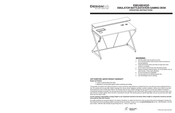 Osp Furniture DESIGNlab EMULATOR BATTLESTATION EMU4824GD Operating Instructions