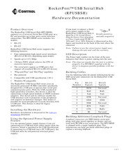 Comtrol RocketPort RPUSBSH Hardware Documentation