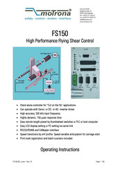 Motrona FS150 Operating Instructions Manual