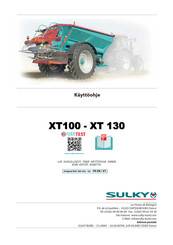 Sulky XT 100 Manual