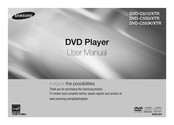 Samsung DVD-C550K/XTR User Manual