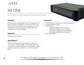 Axis AX ONE Manual
