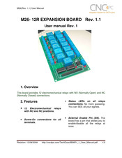 CNC4PC M26- 12R User Manual