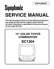 Emerson Symphonic SC1304 Service Manual