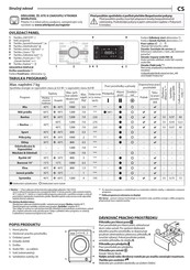 Whirlpool FWSG71253W CS Quick Manual