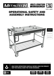 MetalTech I-SB3M Operational Safety And Assembly Instructions
