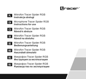 Tracer Spider RGB Instructions For Use Manual