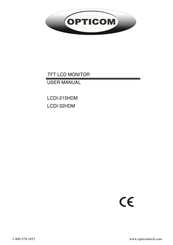 Opticom LCDI-215HDM User Manual