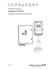 Endress+Hauser Topclean S CPC30 Operating Instructions Manual