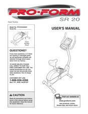 Pro-Form PFCCEX20020 User Manual