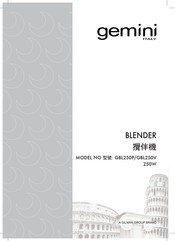 GILMAN gemini GBL250V Manual
