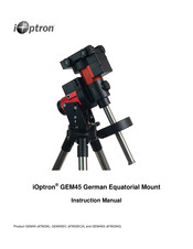 iOptron 7603A Instruction Manual