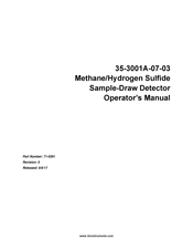 RKI Instruments 35-3001A-07-03 Operator's Manual