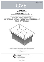 Ove G1Q324E Owner's Manual