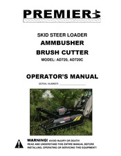 Premier Ammbusher AD720 Operator's Manual