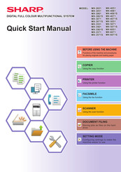 Sharp MX-2651 Quick Start Manual