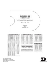 Daktronics MS-2031 Installation Manual