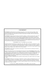 PT W1650 Owner's Manual
