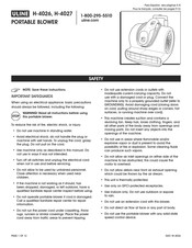 U-Line H-4027 Manual