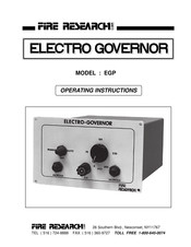 FRC EGP Operating Instructions Manual