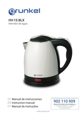 Grunkel HV-15 BLX Instruction Manual