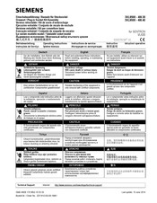 Siemens 3VL9500 - 4W.30 Operating Instructions Manual