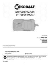 Kobalt ACG112KL Manual