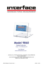 Interface 9860 User Manual
