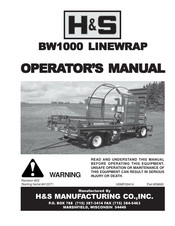 H&S BW1000 LINEWRAP BW1000 LINEWRAP Operator's Manual