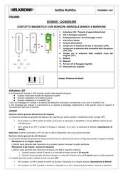 Elkron DC600S Quick Manual