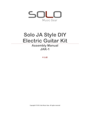 Solo Music Gear JAK-1 Assembly Manual
